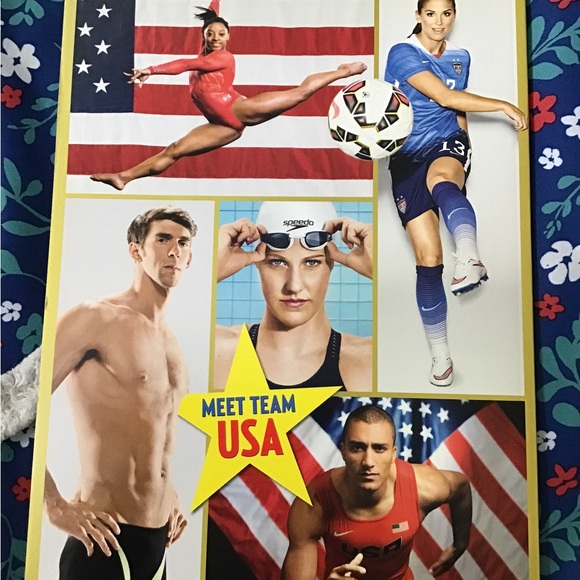 Home office, collectors edition us magazine, American heroes 2016 Olympics - Picture 2 of 3